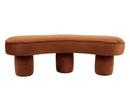 Puff em Veludo Fun High Terracota