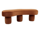 Puff em Veludo Fun High Terracota