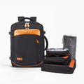 Mochila de Viagem 40L Expansível + 3 Necessaires Grátis