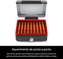 Grill Sem Fumaça para Uso Interno, Placa Antiaderente - Bivolt