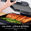 Grill Sem Fumaça para Uso Interno, Placa Antiaderente - Bivolt