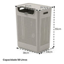 Cesto De Roupa Com repartimento clives