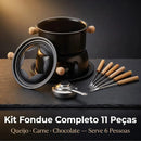 kit Panela Fondue Completo