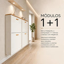 Sapateira Modular De Parede Suspensa Aérea Retrátil Slim
