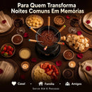 kit Panela Fondue Completo