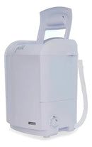 Lavadora Mini Praxis 1,2 Kg Inverter Petit Branca Bi volt