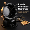 kit Panela Fondue Completo