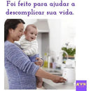 Aquecedor De Mamadeira Aquece Rápido Philips Avent Cor Branco