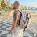 Mochila de Viagem 40L Expansível + 3 Necessaires Grátis