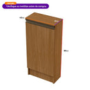 Despensa Balcão Estreito Compacto Multiuso MDF