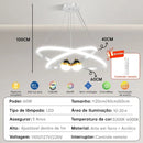 Lustre LED de Cristal Luxo 110V-220V Bivolt