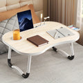 Mesa de Cama Portátil Multifuncional para Laptop – Com Suporte para Copos e Tablet