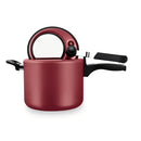 anela de Pressão 4,5L Antiaderente Com Visor Superior Grande MTA Grafite/Cereja/Baunilha