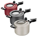 anela de Pressão 4,5L Antiaderente Com Visor Superior Grande MTA Grafite/Cereja/Baunilha