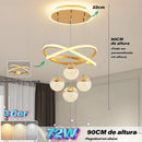Lustre LED de Cristal Luxo 110V-220V Bivolt