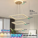 Lustre LED de Cristal Luxo 110V-220V Bivolt