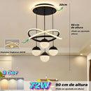 Lustre LED de Cristal Luxo 110V-220V Bivolt
