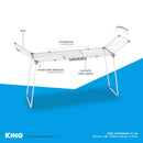 Varal de Chão King Extensível em Aço 2,23m